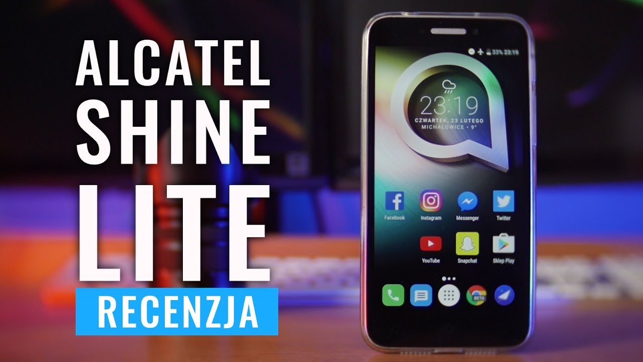 Alcatel Shine Lite - recenzja, test, review, opinia PL