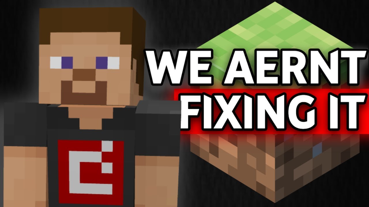 Mojang Is NOT FIXING Minecraft Bedrock Edition…