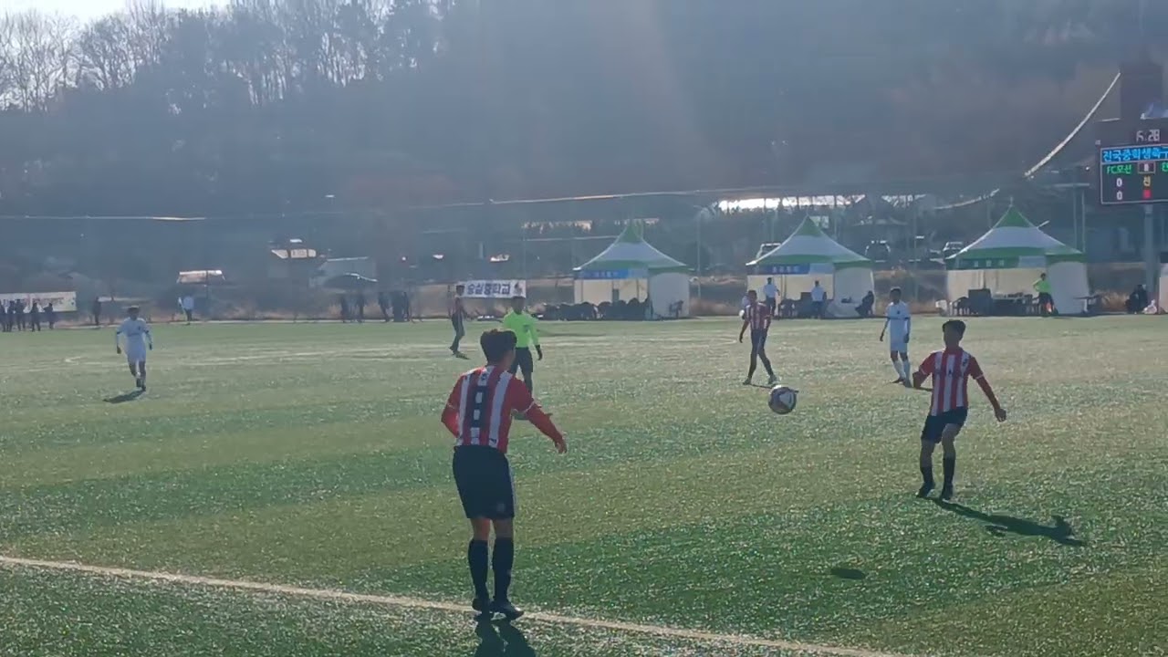 2026 금석배 전국 중등 축구대회 FC모션 vs 완주FC 후반전 