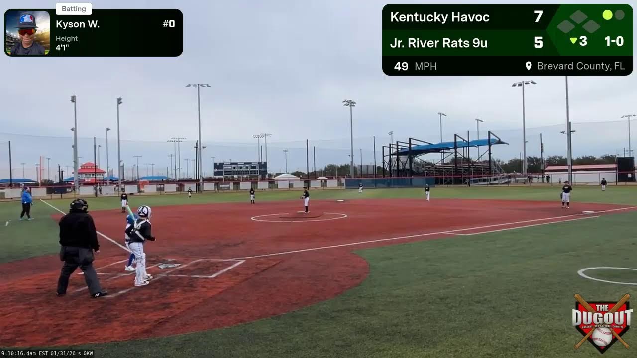 Jr. River Rats 9u vs. Kentucky Havoc (2026.01.31)