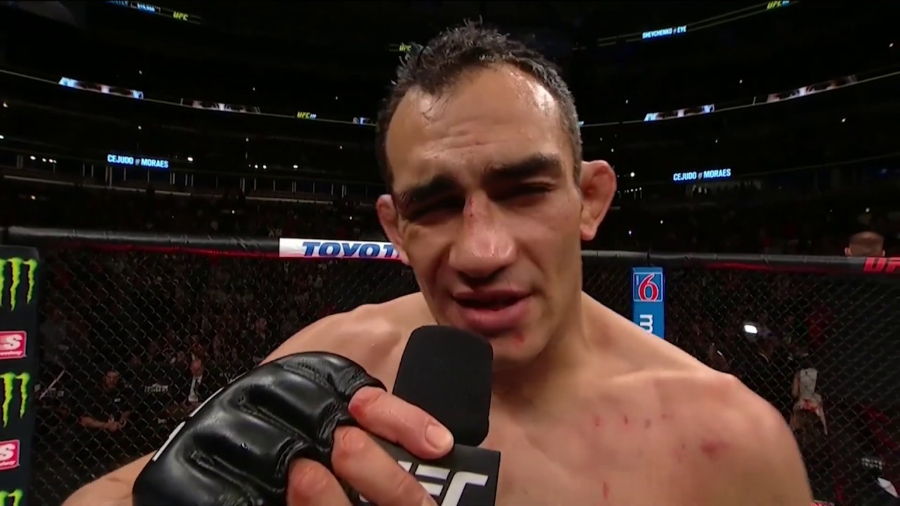 UFC 238: Tony Ferguson and Donald Cerrone Octagon Interview