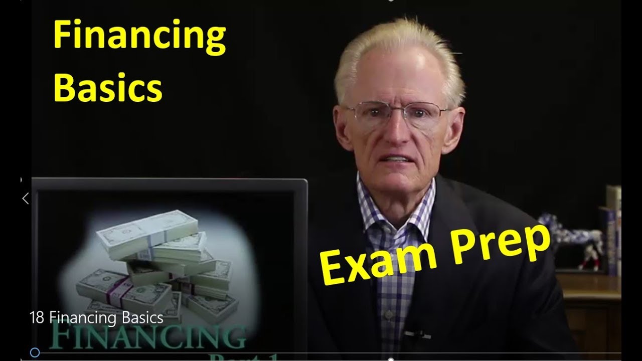 18 Financing Basics: Arizona Real Estate License Exam Prep