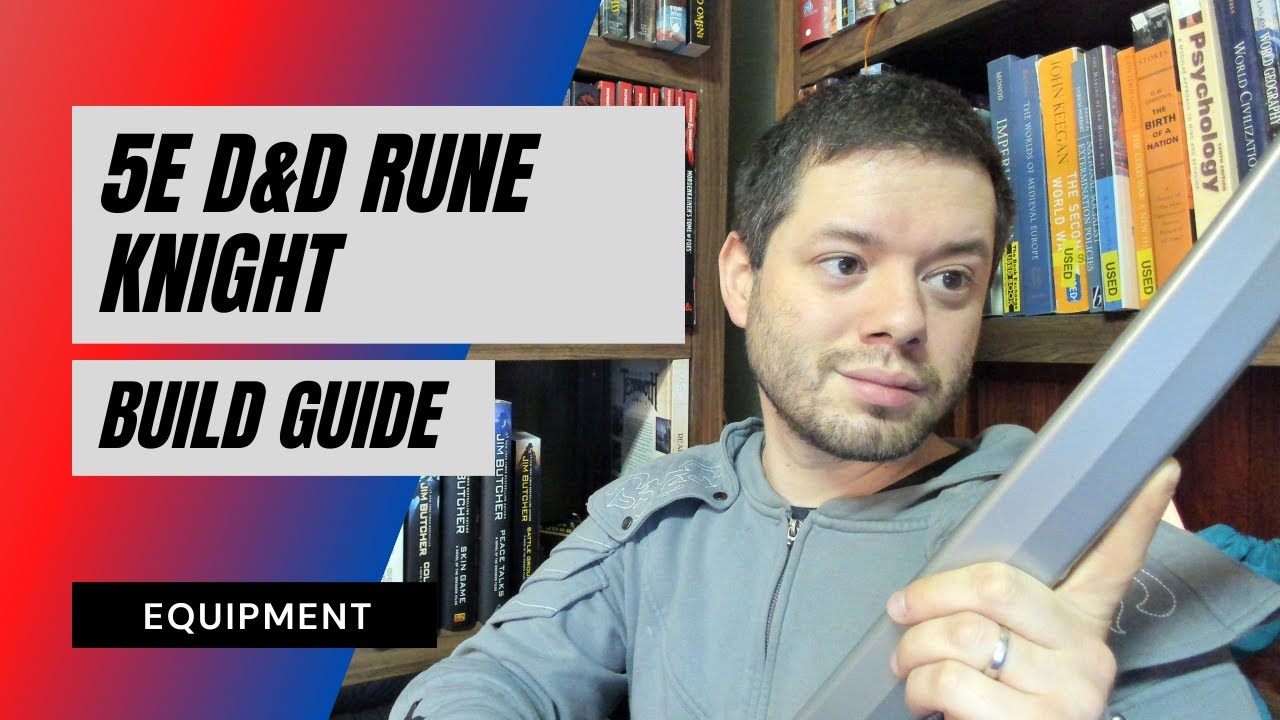 5E D&D Rune Knight Build - Equipment