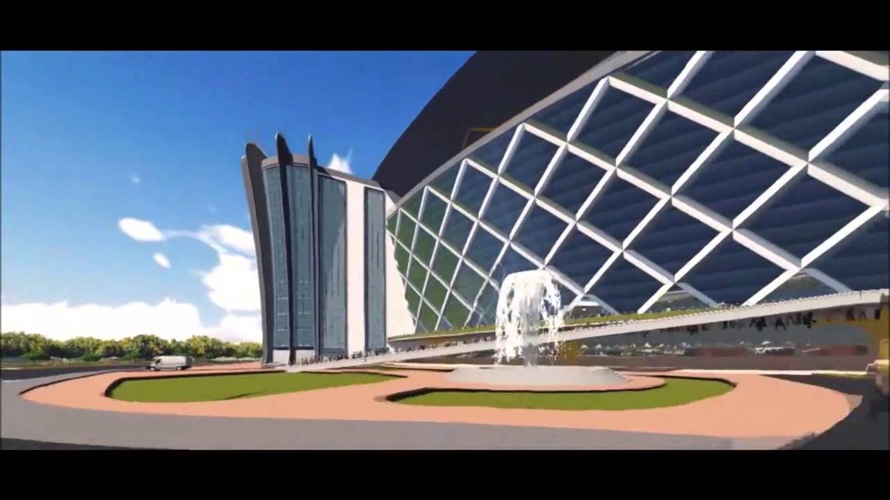 FAITH THEATRE PROJECT100,000 Seat Stadium Like Sanctuary Living Faith Church Worldwide  2015