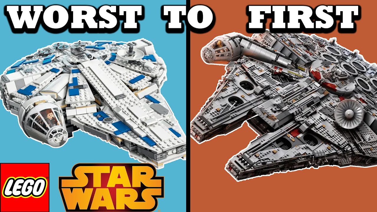 Ranking EVERY LEGO Star Wars Millennium Falcon! (Worst To First)