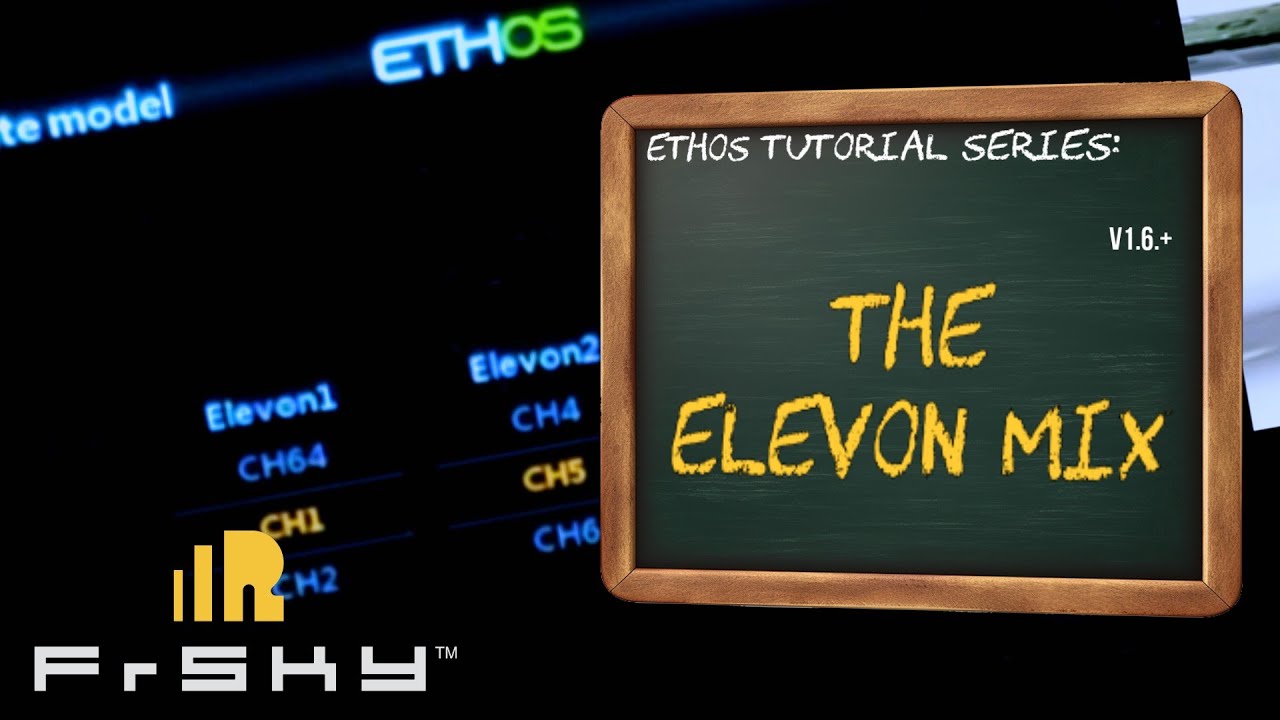 The Elevon Mix - FrSky EthOS Instructional Series
