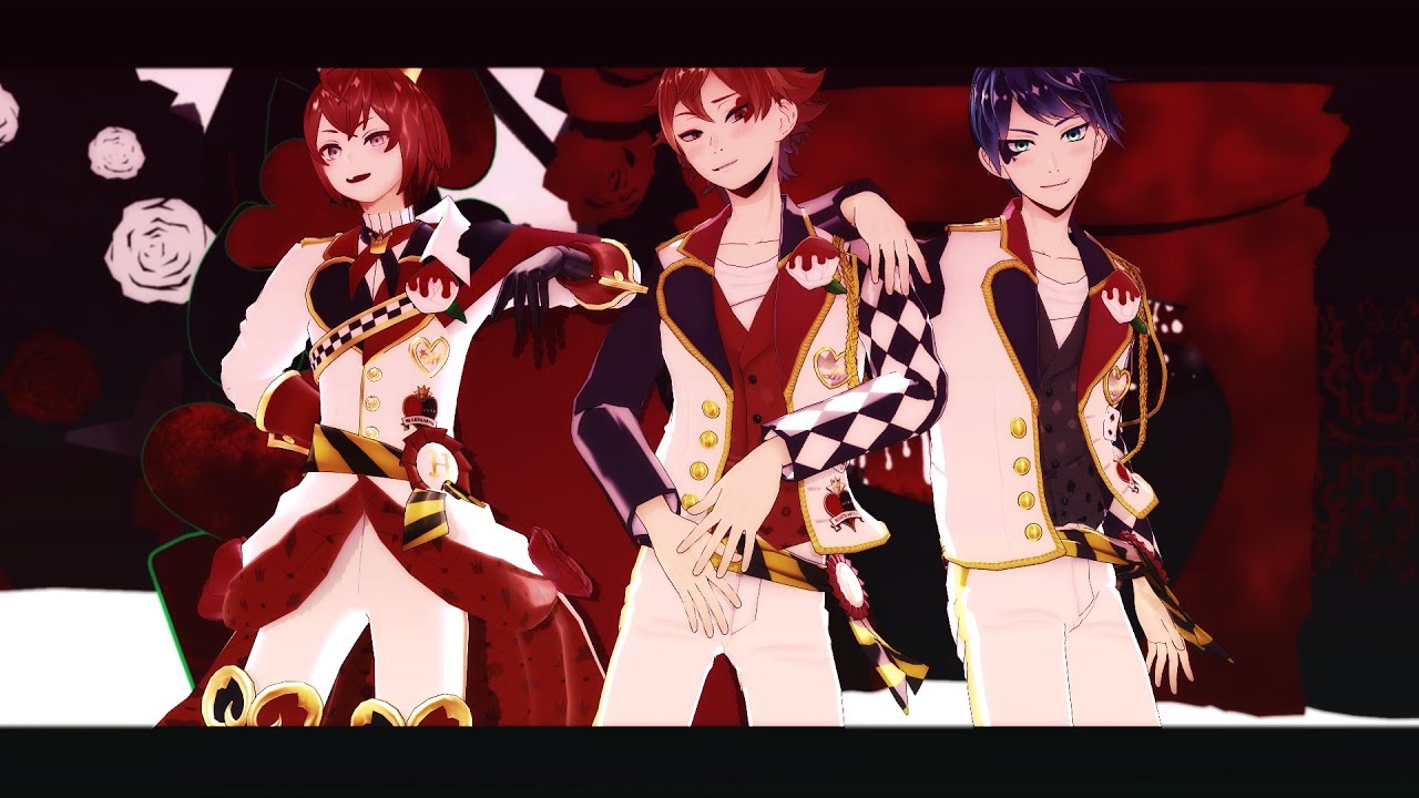 【MMDツイステ】jewel(エース、リドル、デュース)