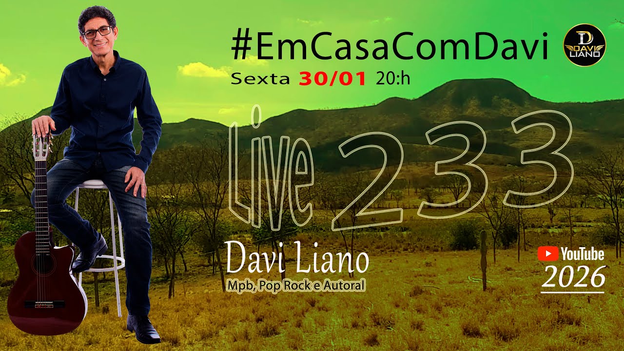 🎶 #EmCasaComDavi 233✨ Noite de Covers Inesquecíveis 🎤🎶
