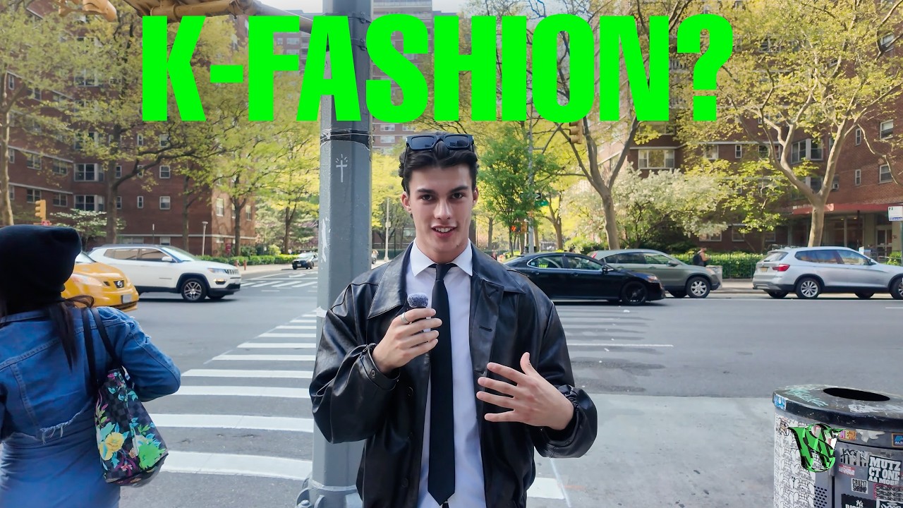 🎥What New Yorkers Think About 🇰🇷Korean Street Fashion (English + Korean Subs)