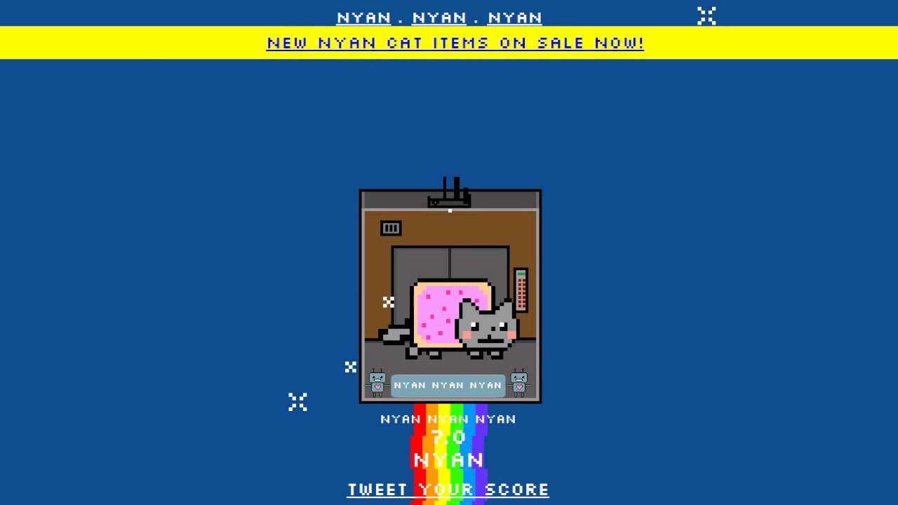 Обзор сайта NYAN.CAT - #1-1