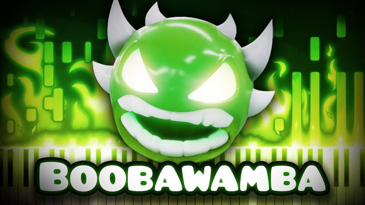 Boobawamba - Geometry Dash | Piano Tutorial