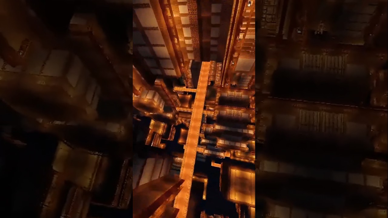 Demon Slayer infinity castle in minecraft 