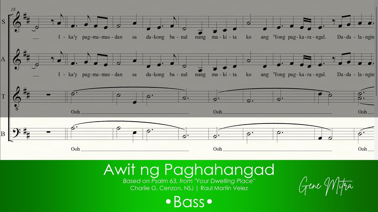 Awit ng Paghahangad • Bass