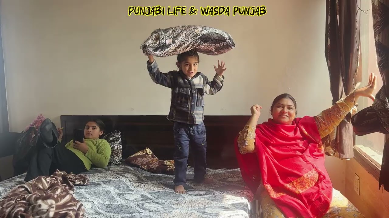 ਅੱਜ ਬੱਚੇ ਆਏ ਮਿਲਣ । ਰੌਣਕ ਲੱਗ ਗਈ । Samreet te Gurvar aaye Milan Ronak bahut lai ❤️
