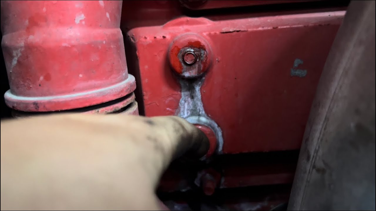 Isx 871 oil cooler leaking coolant outside of housing?? First for me but getting her fixed!!