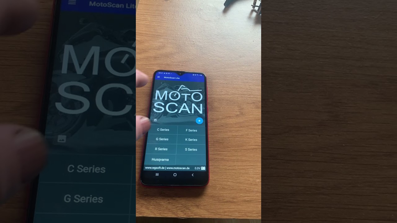 Motoscan connection video