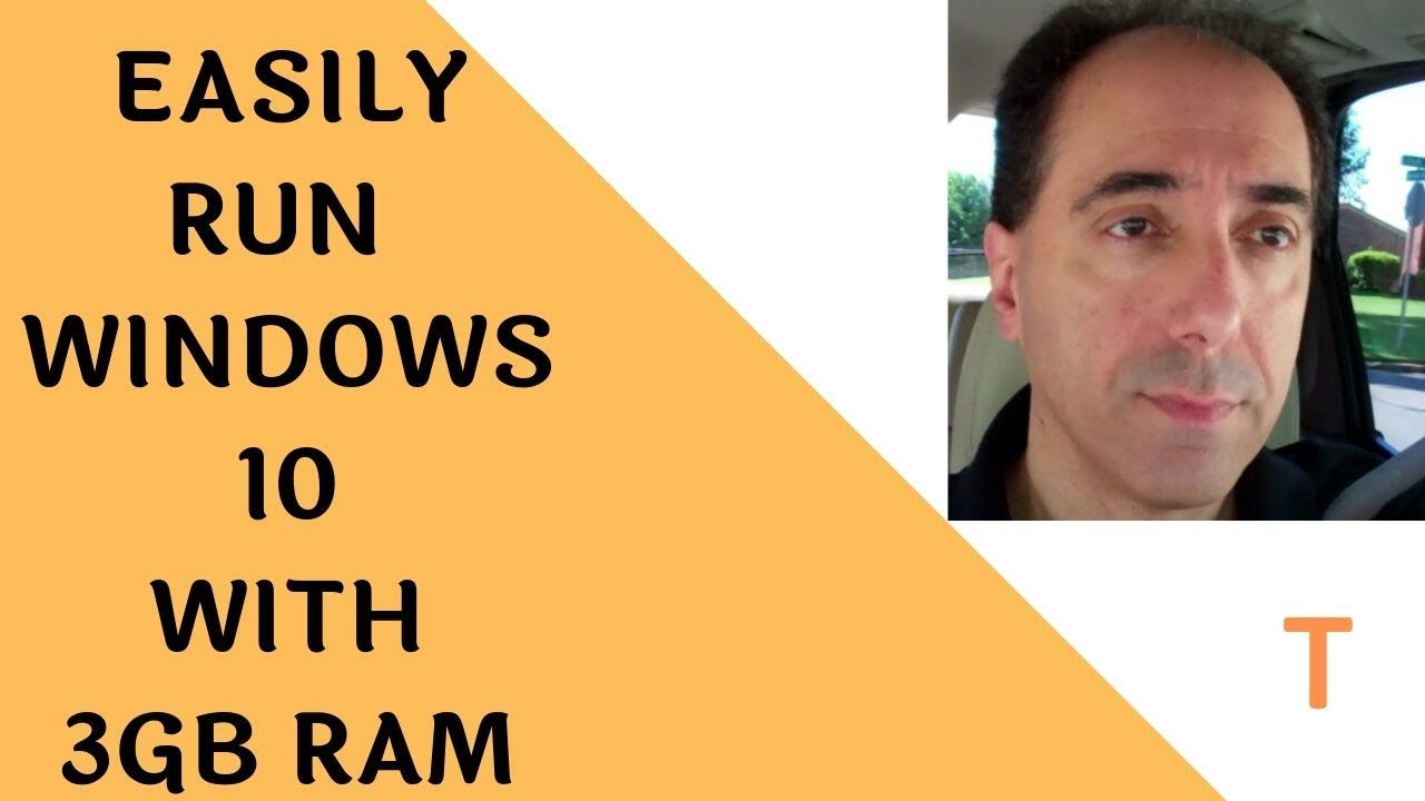 Easily Run Windows 10 With 3GB Ram!