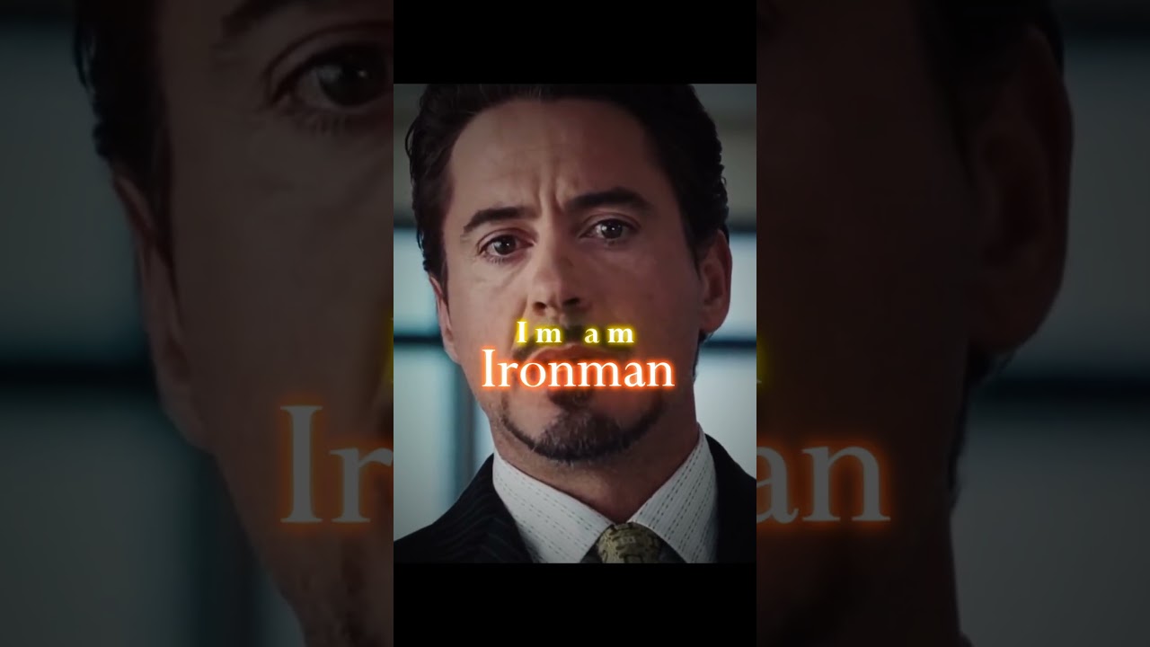 "I am Ironman" IronMan Edit | RXVEN - REBOLATON (slowed)