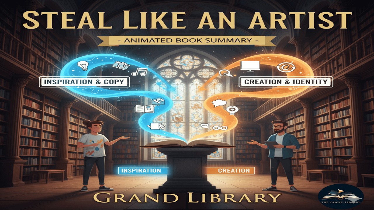Steal Like an Artist - Animated Book Summary