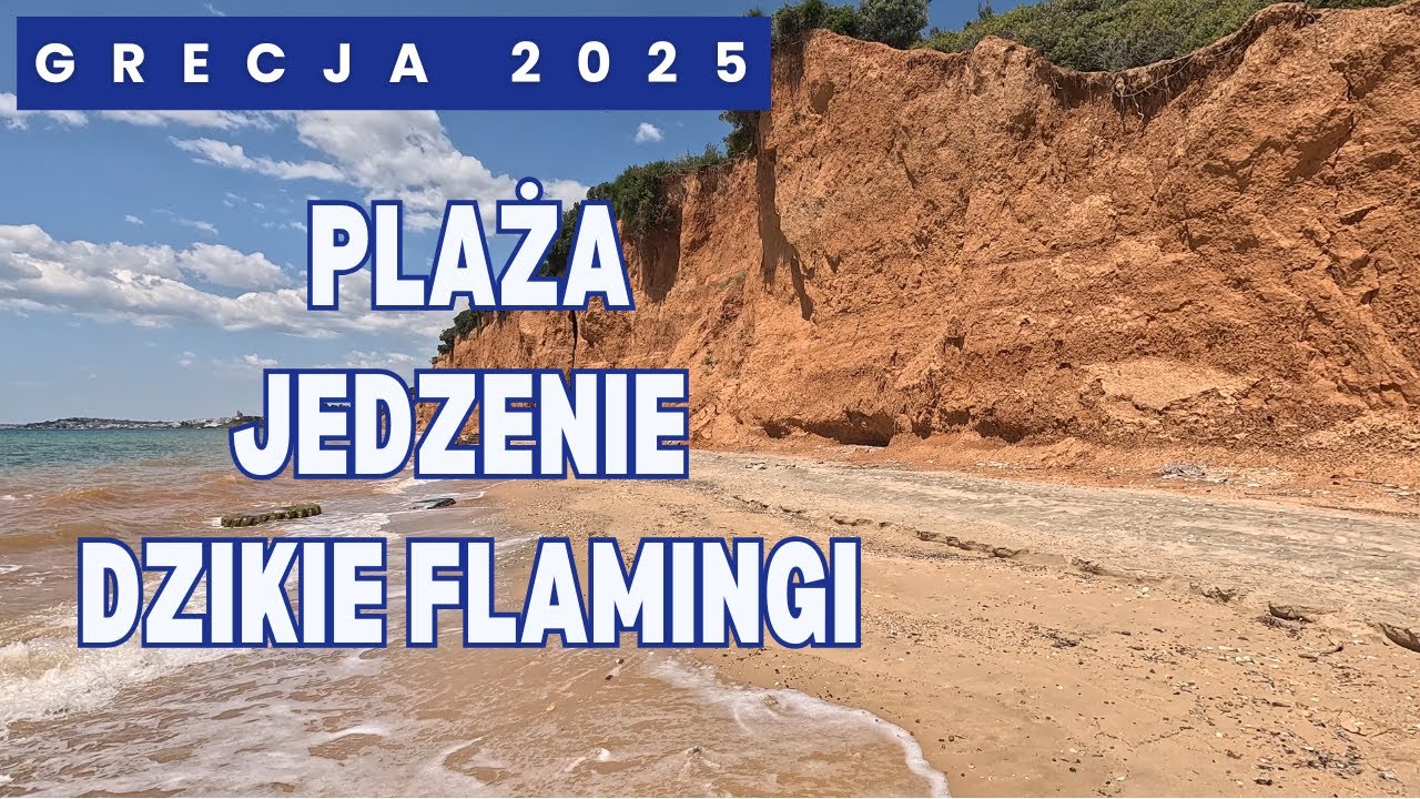 🇬🇷TESTUJEMY GRECKĄ KUCHNIĘ 🍽️DZIKIE FLAMINGI i greckie smaki – nasz dzień w Grecji na Chalkidiki
