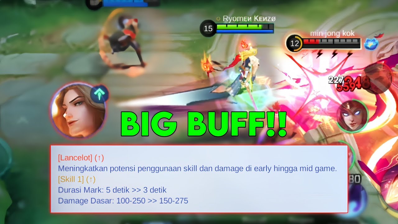 NEW PATCH LANCELOT BUFF! LANCELOT NEW BUILD AND EMBLEM🔥 (must try!) - MLBB