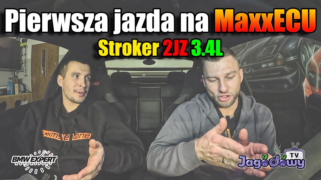 BMW Expert - Pierwsza jazda na MaxxECU || E46 2JZ stroker 3.4L