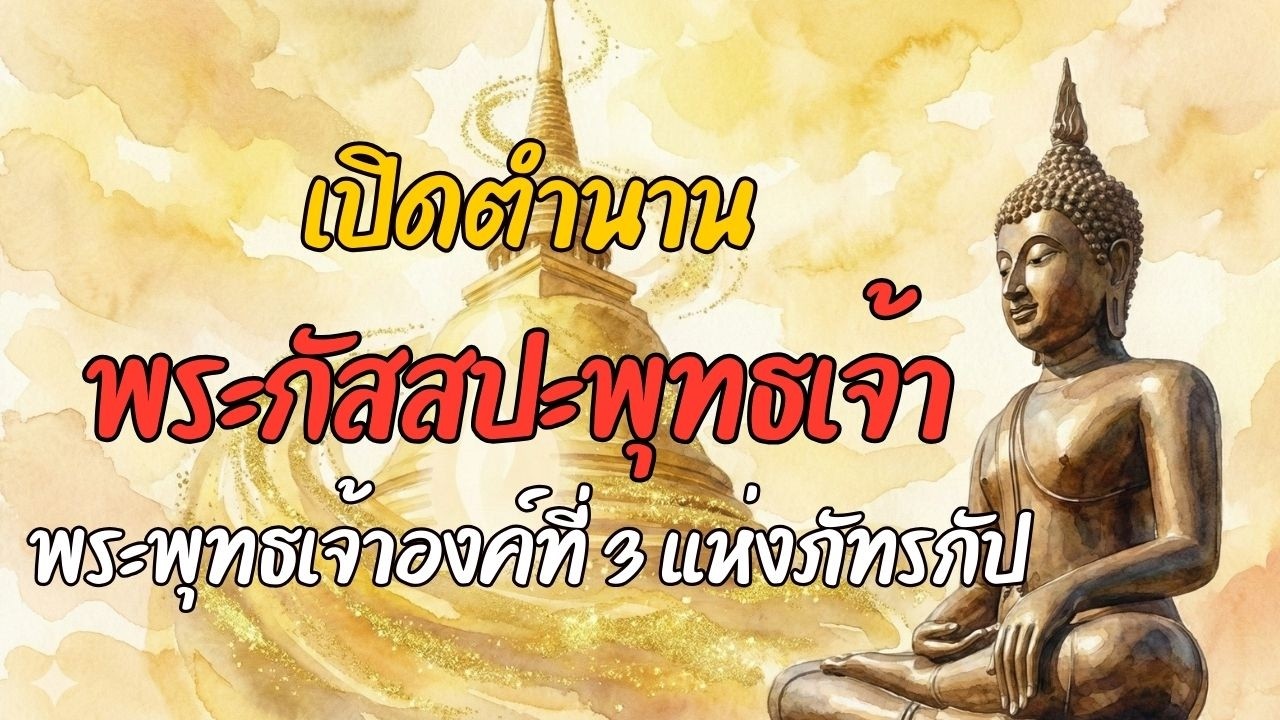 ตำนานพระกัสสปะพุทธเจ้า พระพุทธเจ้าองค์ที่ 3 แห่งภัทรกัป พุทธทำนาย 16 ประการ | สติเวท: ธรรมะเวทมนตร์