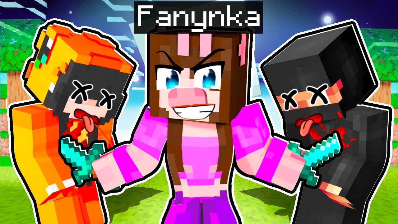 Trollím KAMARÁDY jako ŠÍLENÁ BOUCHAL FANYNKA v Minecraftu!