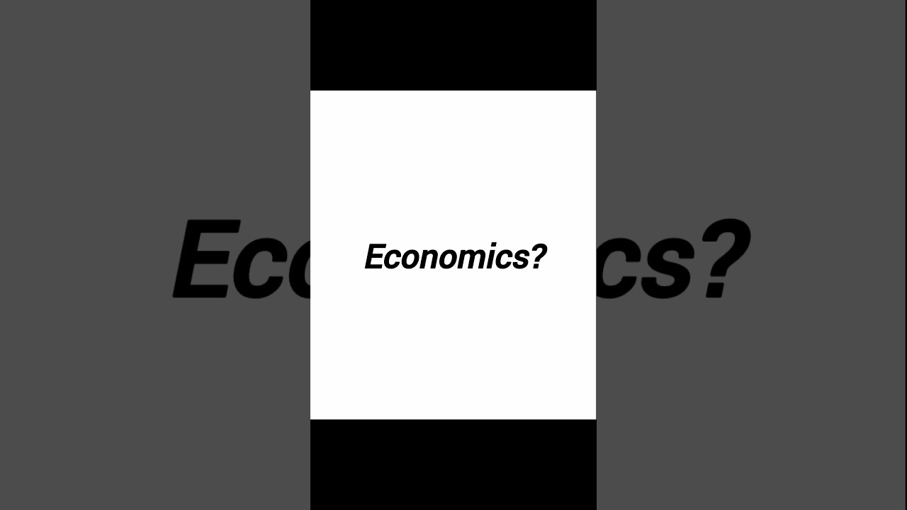 What is economics ? ( Definition of economics ) #economics #ytshorts