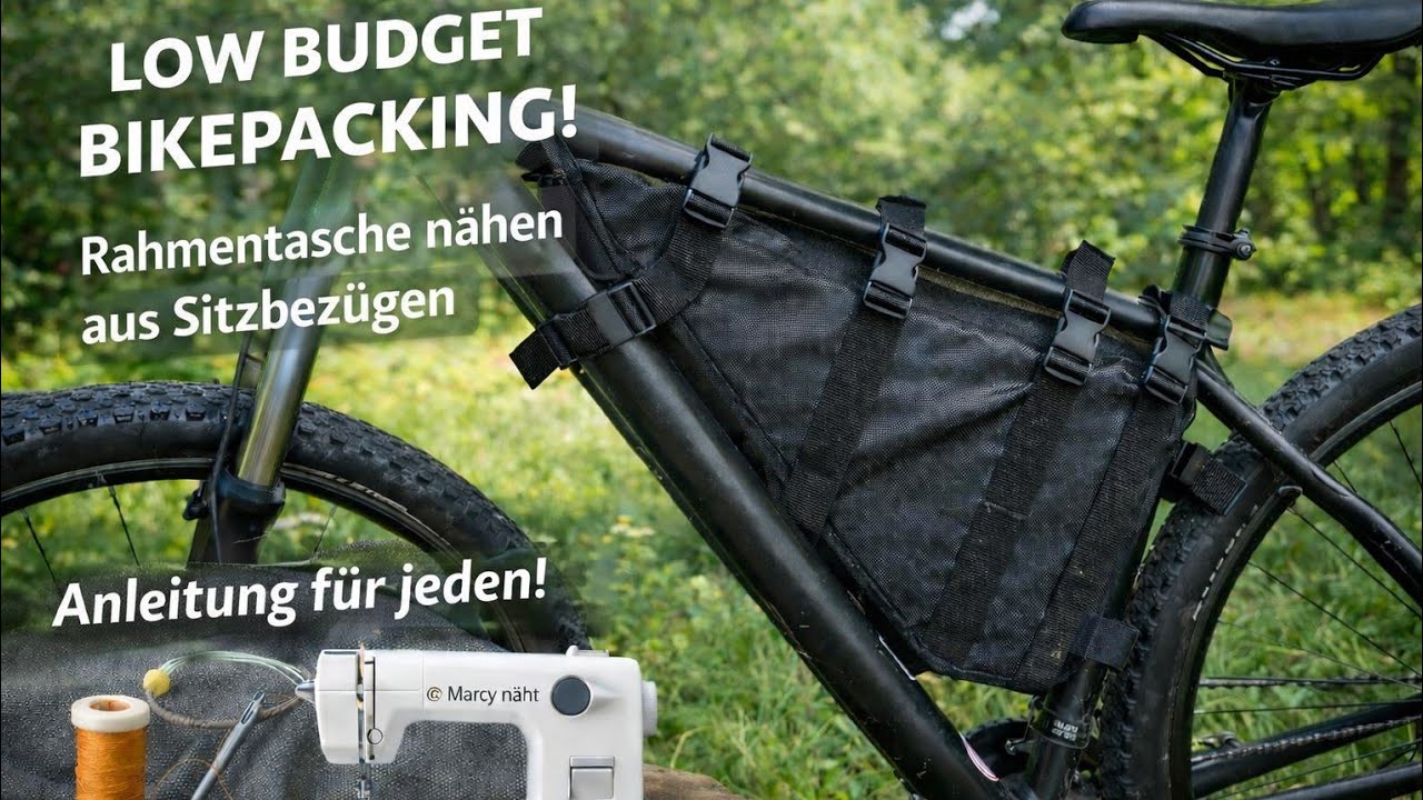 Tasche fürs Fahrrad selber nähen