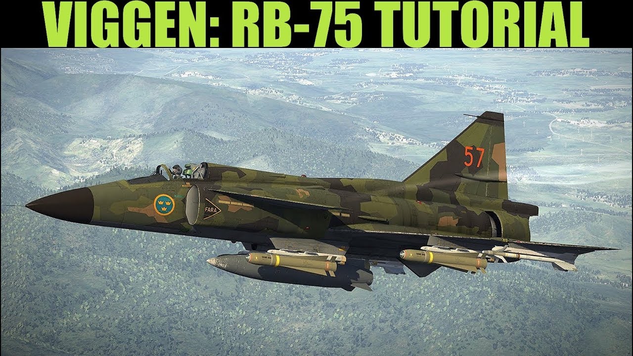 AJS37 Viggen: Учебное пособие по RB-75 | МИР DCS
