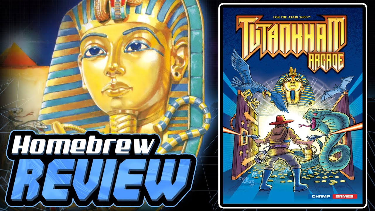 Tutankham Arcade for Atari 2600 - MGG Homebrew Game Review