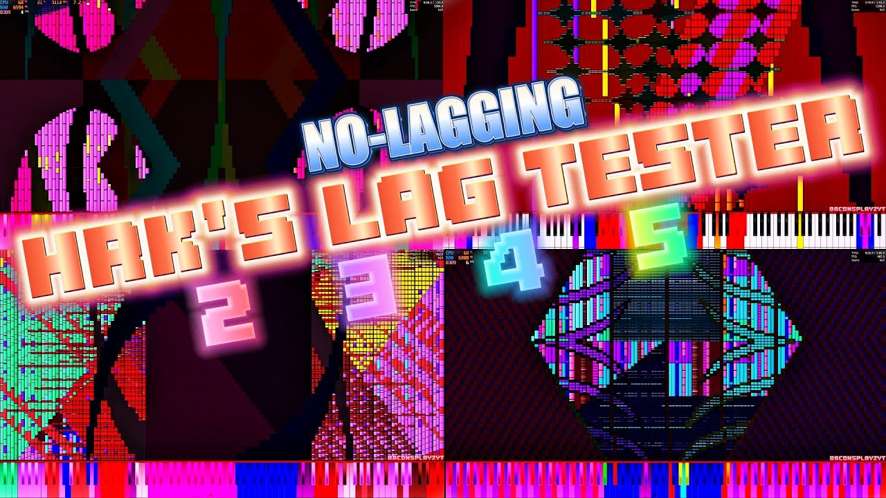 [ Black MIDIs ]: HRK's Lag Testers (2, 3, 4, 5) - Multi-Instruments Mix.