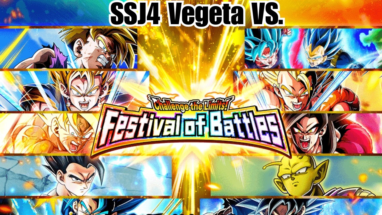 SSJ4 Vegeta Vs. The Festival of Battles!