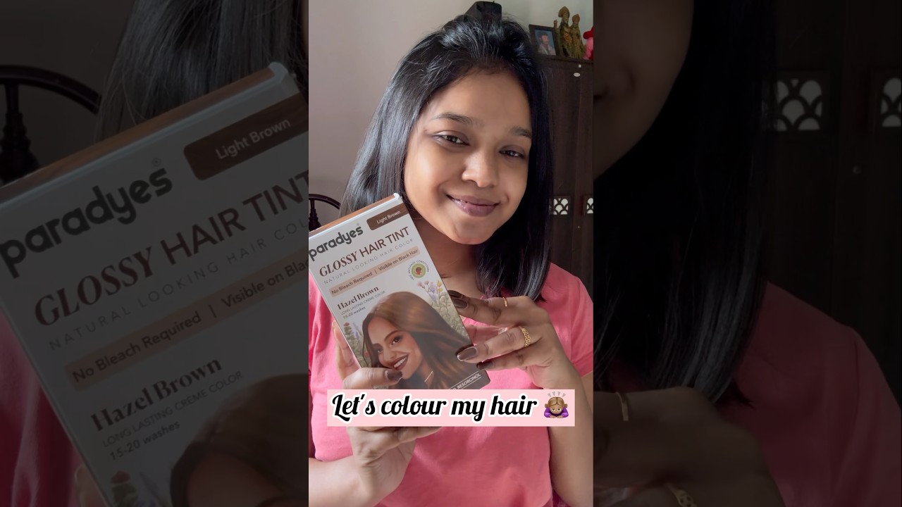 Paradyes Hair Tint Colour *AT HOME*🤎😮 #haircolour #haircolourathome #haircolourtransformation