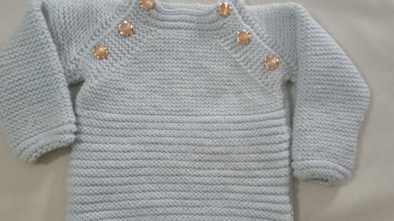 FRONT OPEN NECK BABY CARDIGAN DESIGN  || EASY PATTERN || 1YEAR BABY CARDIGAN