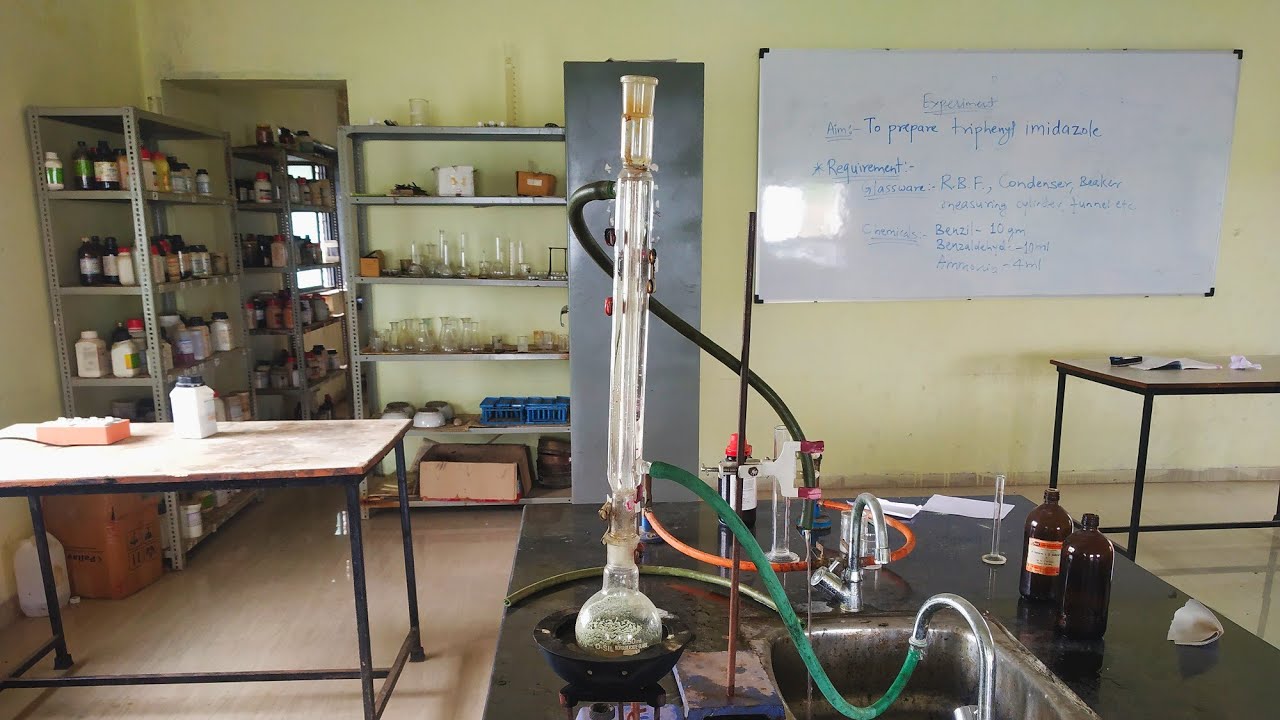 Practical Medicinal Chemistry - III | Preparation of Triphenyl Imidazole | Third Year B. Pharm