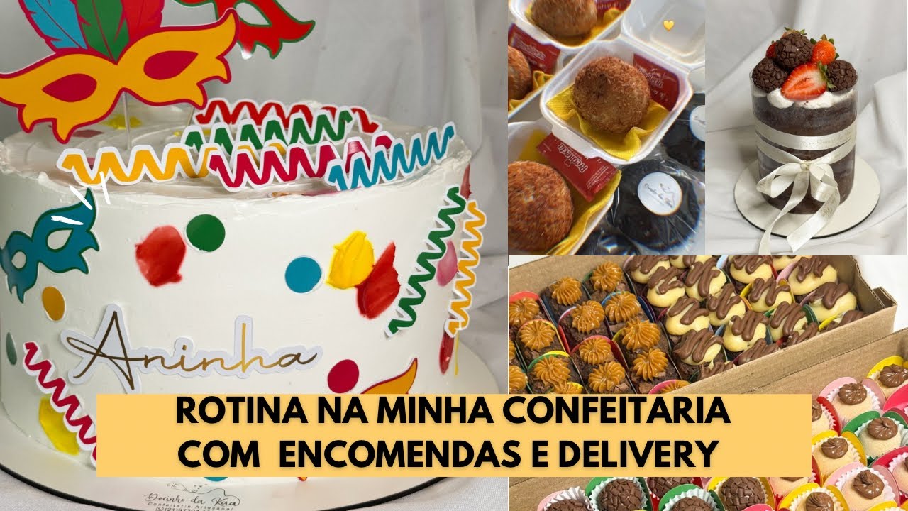 ROTINA DE DELIVERY E ENCOMENDAS 
