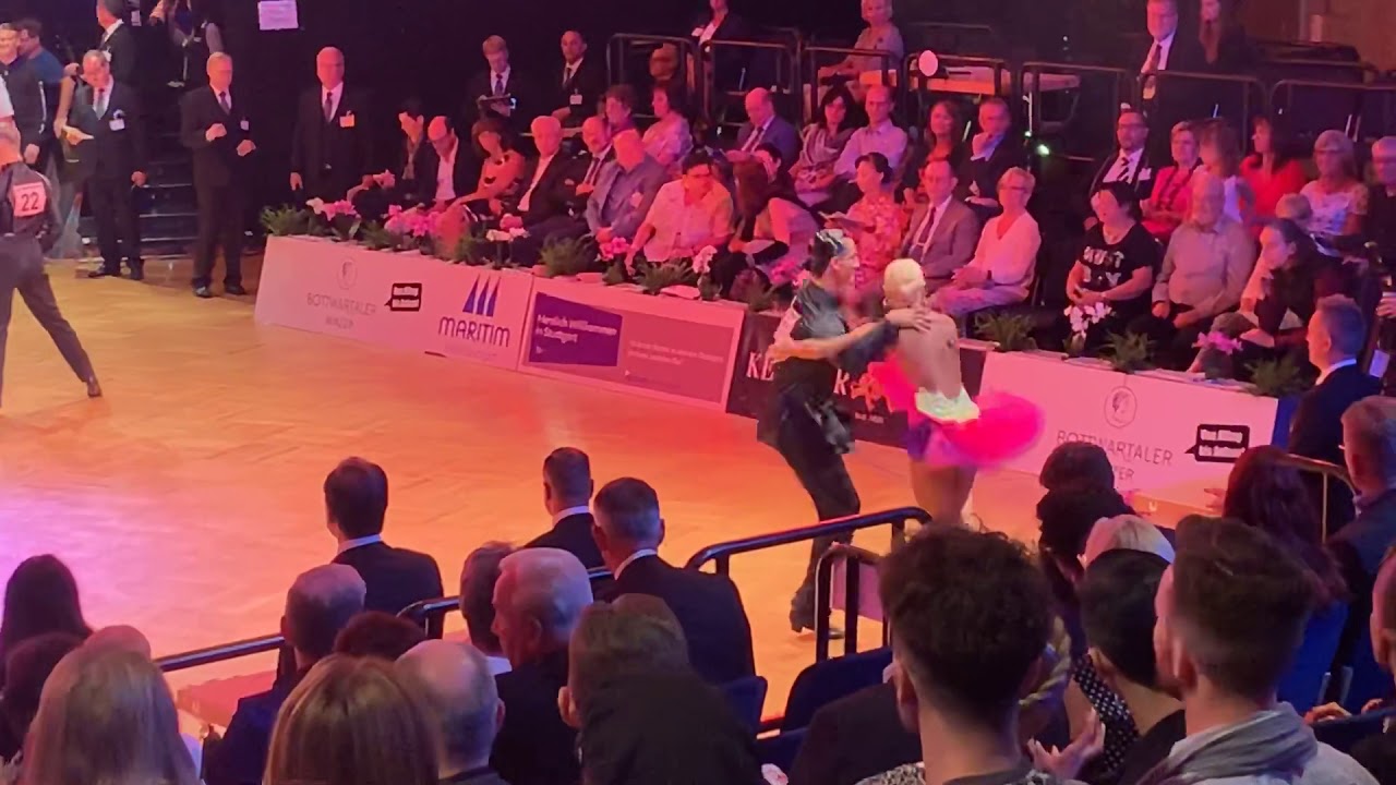 Gabrielle Goffredo - Anna Matus, samba. GOC 2019, WDSF PD Pro Super Grand Prix Latin.