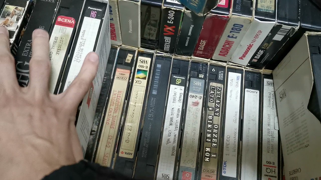 DOSTAWA KASET PONAD 200 SZTUK | VHS RECORDS