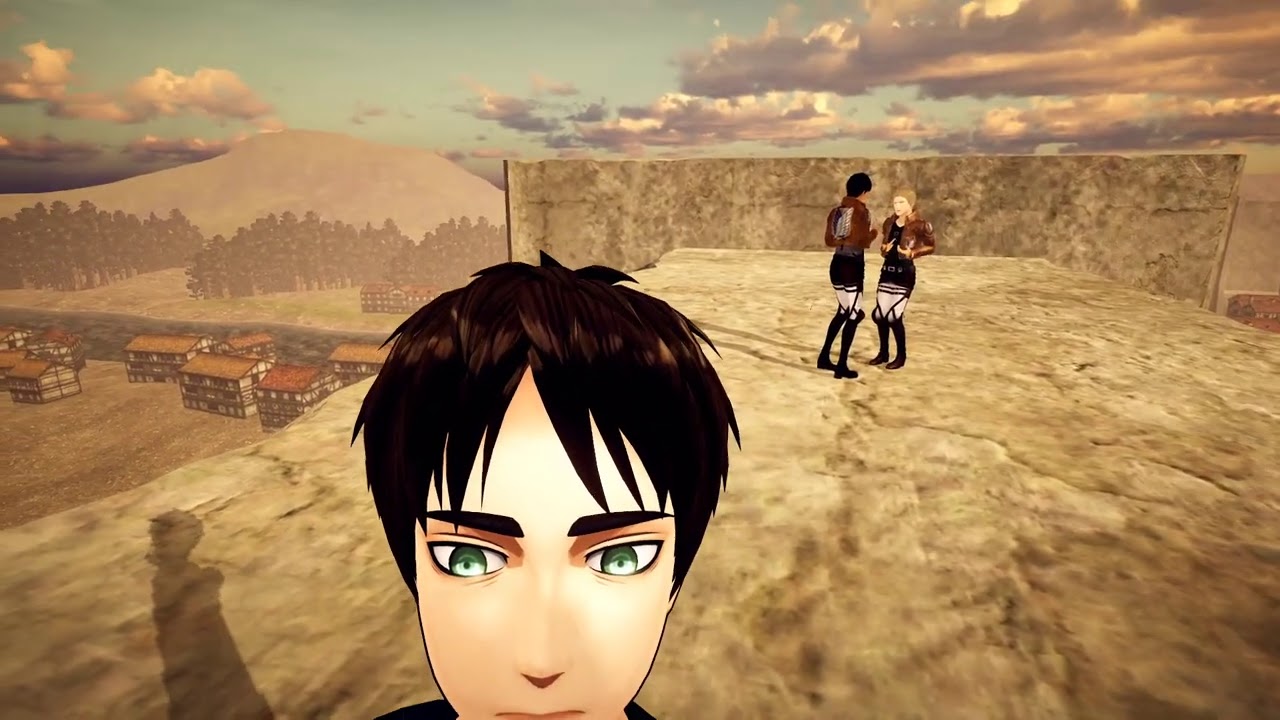 Мои лучшие друзья Райнер и Бертольд! (AOT VR)