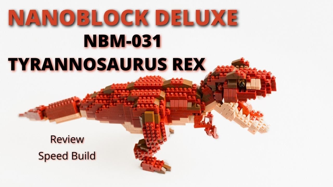 Nanoblock Deluxe NBM_031 Tyrannosaurus Rex