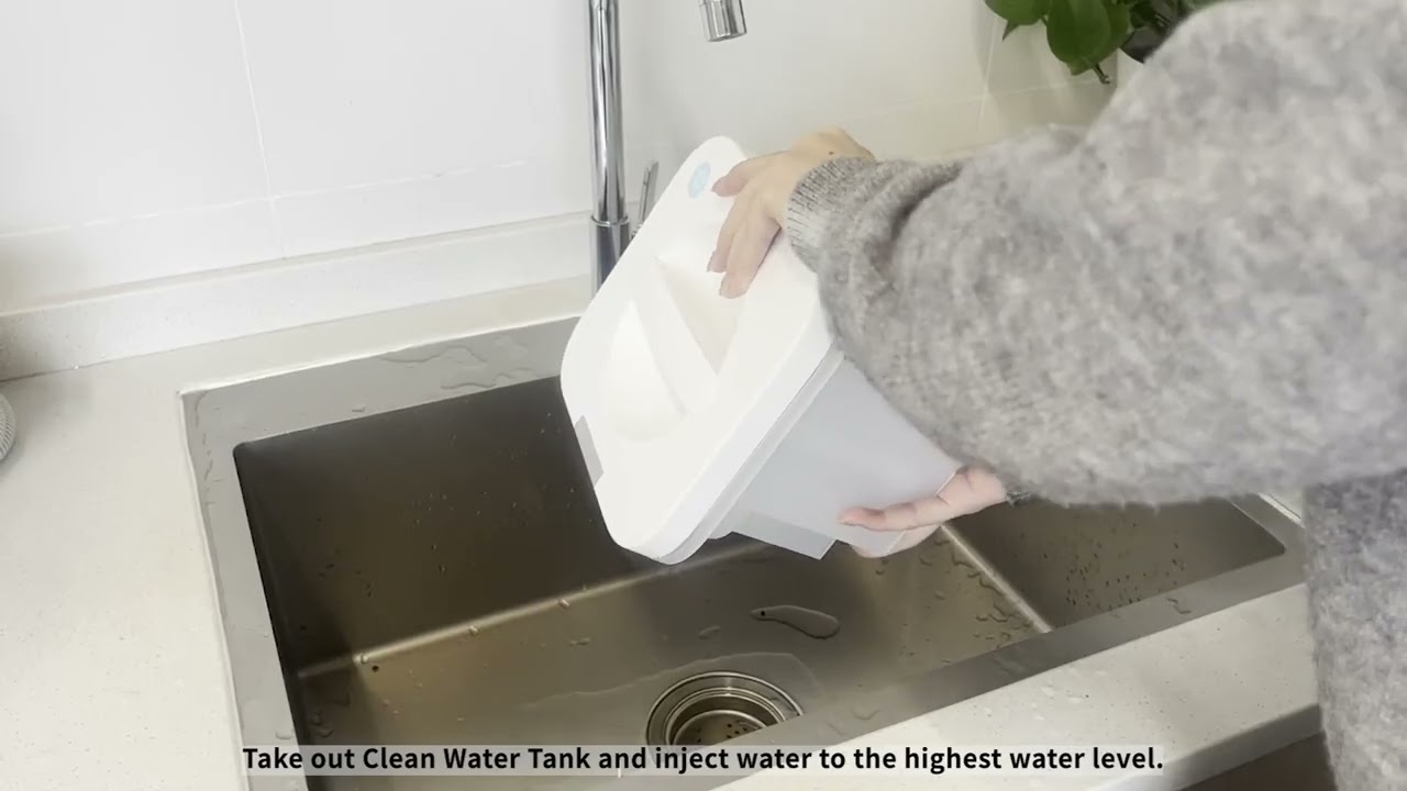 Installation and Maintenance of SwitchBot Floor Cleaning Robot S10 External Water Tank Assembly