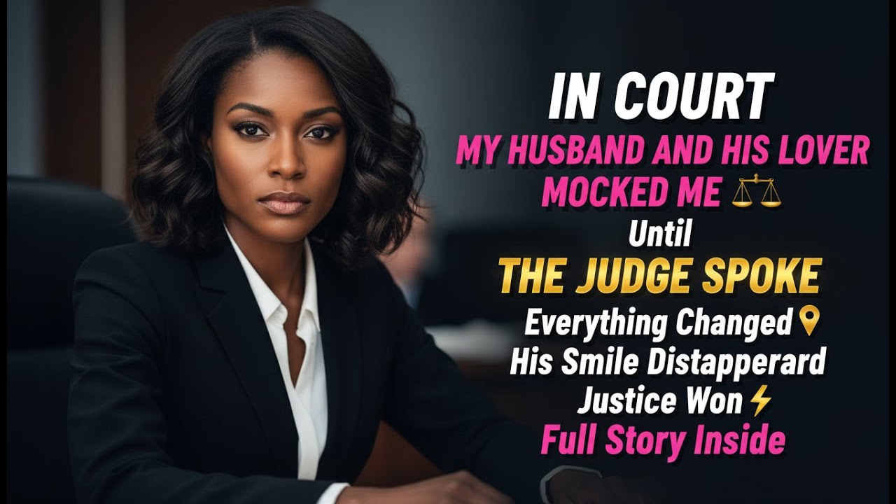 In Court, My Husband, His Mother, and His Lover Mocked Me — Until the Judge Spoke