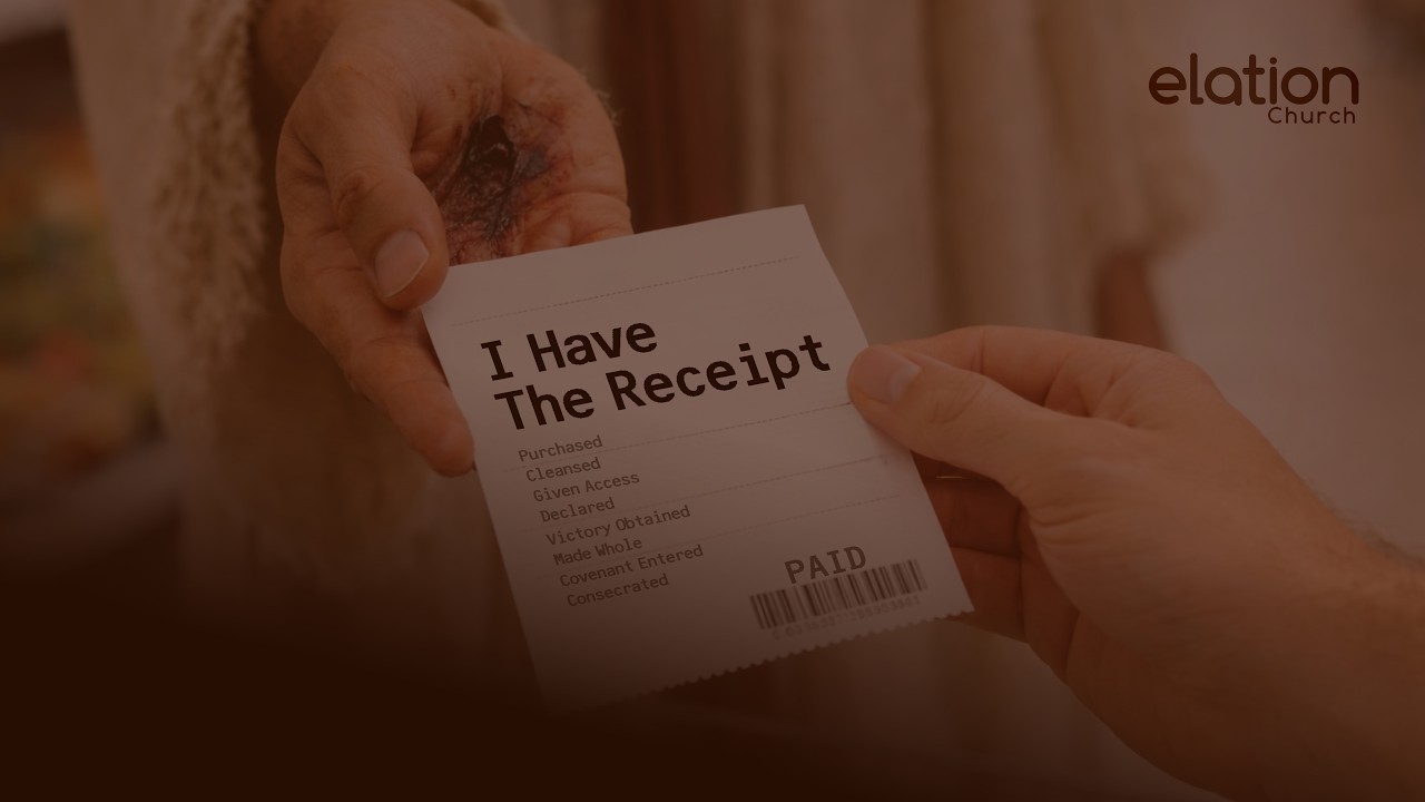 I Have The Receipt: Cleansed by the Blood of Jesus