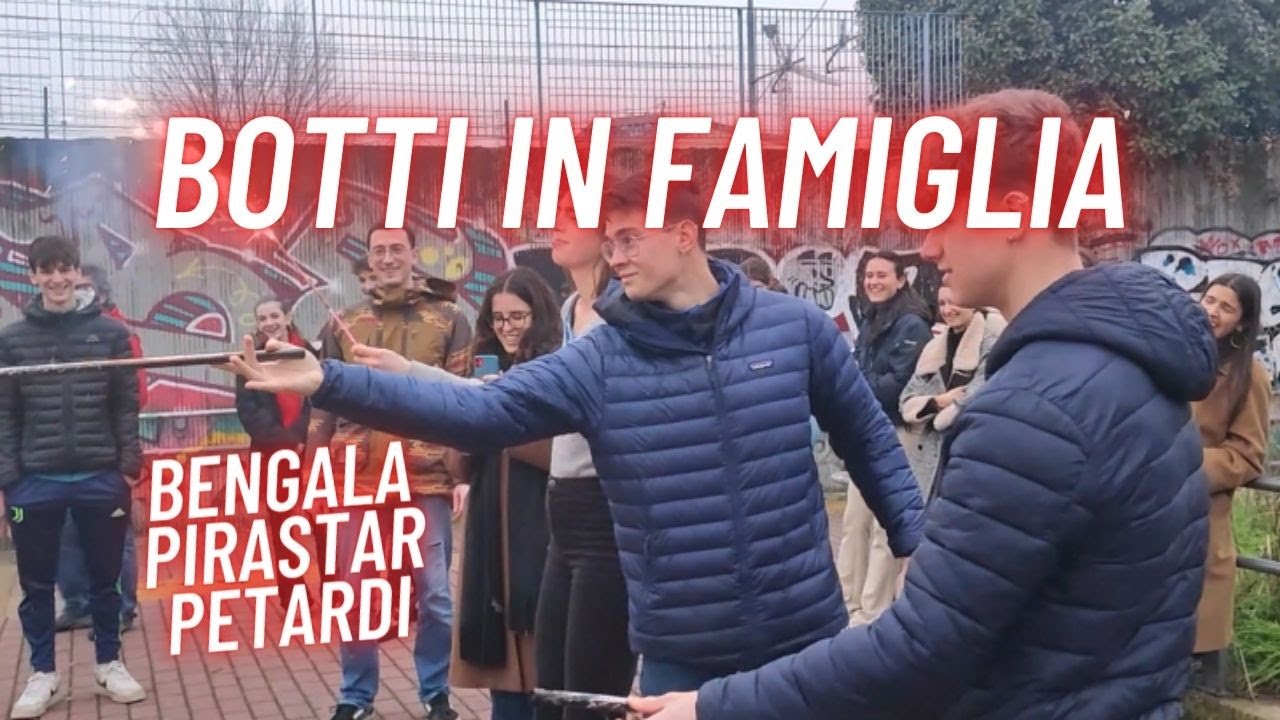 SPARIAMO I BOTTI DI CAPODANNO 2023 IN FAMIGLIA - CAOS Totale!