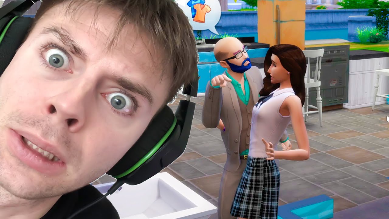 SKÆNDTES MED MIN KÆRESTE I SIMS 4!