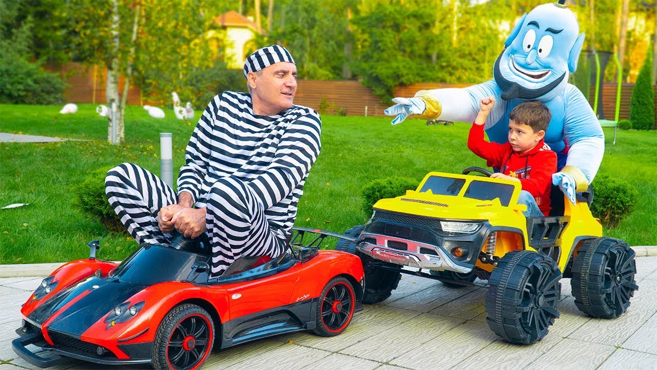 Artem and vehicles - an instructive story about the Lamp with Genie and the hijacker