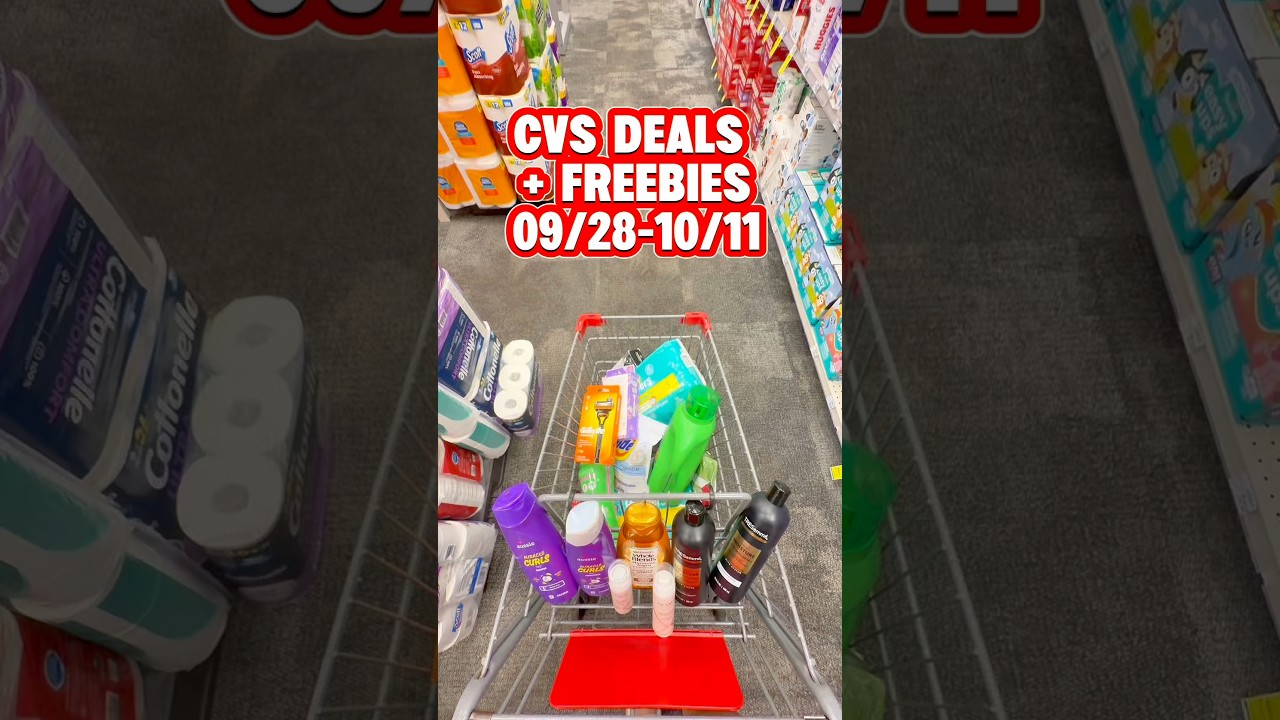 CVS deals + freebies 09/28-10/11 #cvs #cvsdeals #couponing