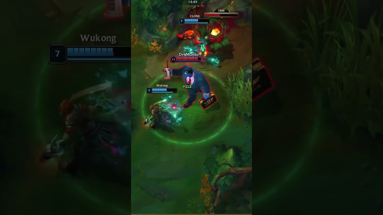Mundo goes where he pleases #leagueoflegends #leagueoflegendsmemes #drmundo